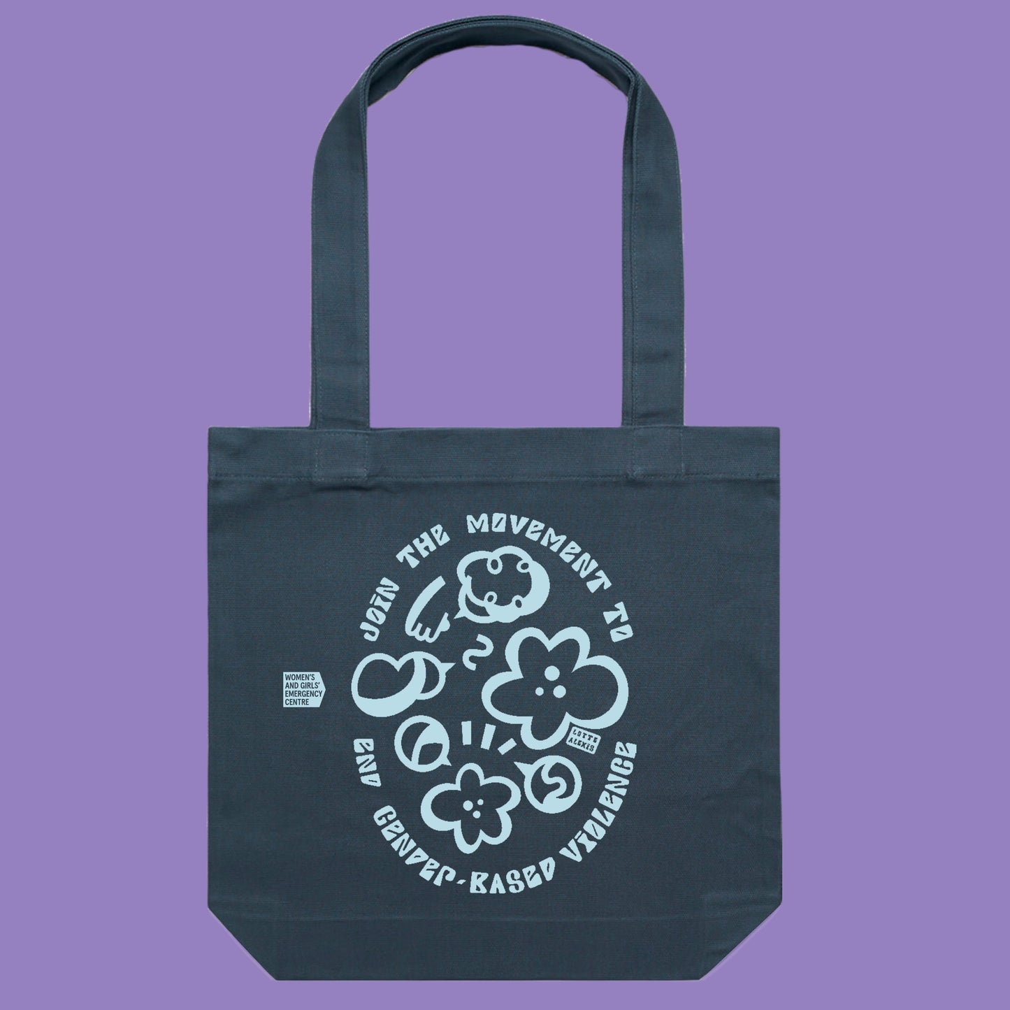'Join the Movement' Tote Bag (Lotte Smith Design)