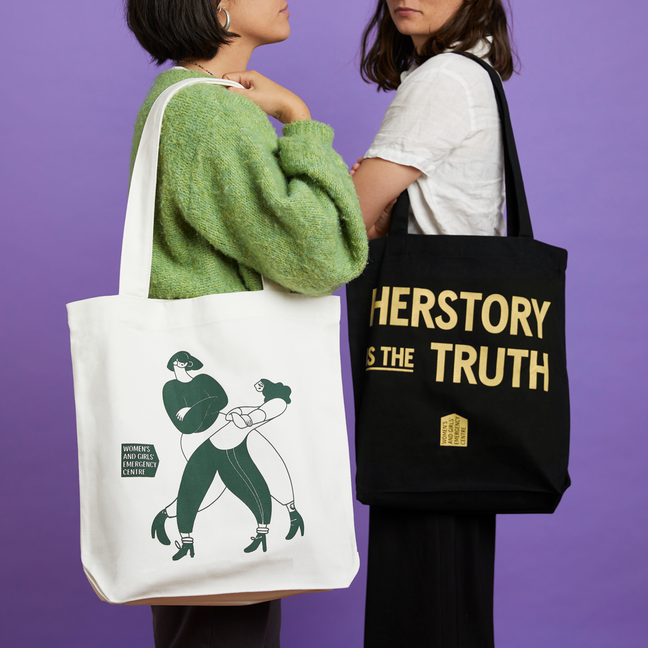 'I'm With Her' Tote Bag (Ilana Bodenstein Design)