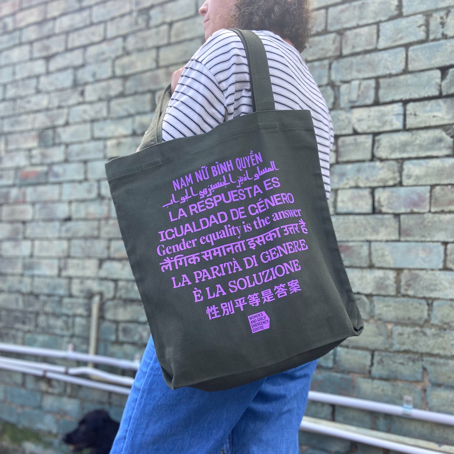 'Gender Equality is the Answer' Tote Bag